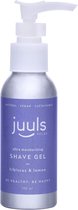 Juuls Vegan Care - Scheergel - Vrouwen - Hibiscus  & Lemon - Glad Scheren  - Zonder Bultjes - Geen Irritatie - Verzorgde Bikinilijn - Super Zachte Benen - Halal - Gel In Pompje - Duurzame Ver