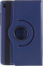 360 Rotating Case - Samsung Galaxy Tab A7 Hoesje - Donkerblauw