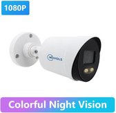 2.0 MP 1080P Colorful Night Vision AHD/TVI/CVI/Analog 4 IN 1 Bewakings Camera