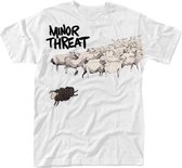 Minor Threat Heren Tshirt -L- Out Of Step Wit