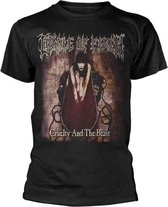 Cradle Of Filth Heren Tshirt -S- Cruelty And The Beast Zwart