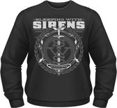 Sleeping With Sirens Sweater/trui -S- Crest Zwart