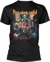 Running Wild Heren Tshirt -XL- Port Royal Zwart