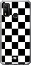 Huawei P Smart (2020) Hoesje Transparant TPU Case - Checkered Chique #ffffff