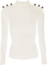 Sweater-  Witte Trui Ecru