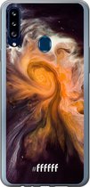 Samsung Galaxy A20s Hoesje Transparant TPU Case - Crazy Space #ffffff