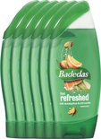 Badedas Feel Refresh Douchegel - 6 x 250ml - Voordeelverpakking