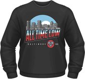 All Time Low Sweater/trui -S- Baltimore Zwart