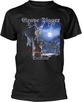 Grave Digger Heren Tshirt -L- Excalibur Zwart