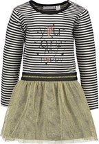 Bampidano Meisjes Jurk - anthra stripe - Maat 74