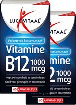 Lucovitaal B12 Vitamine 1000mcg (2 STUKS)
