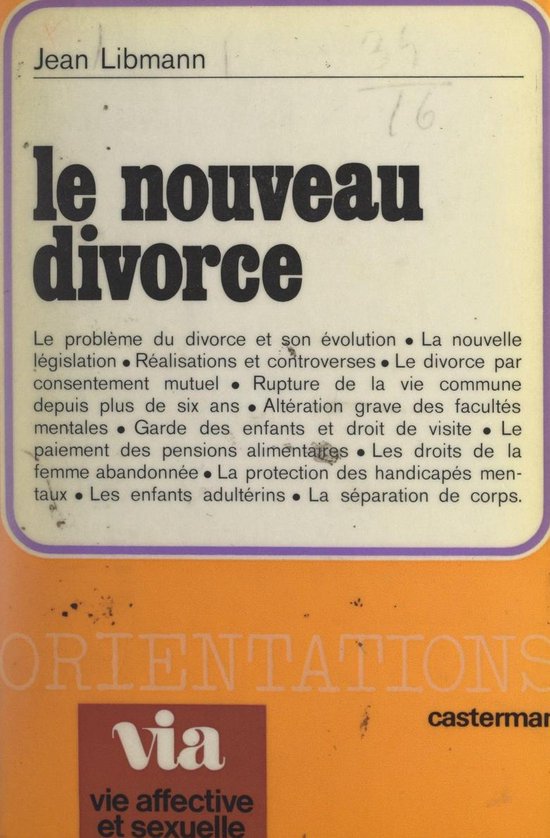 Le nouveau divorce - cover