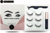 MaMo Subliem - Magnetische nepwimpers - 3d - Nieuw - Eyeliner - 3 set wimpers - Valse wimpers - Neppe wimpers - Magnetic lashes - Eyelashes - Fake lashes - 3D wimpers - Magnetische eyeliner -