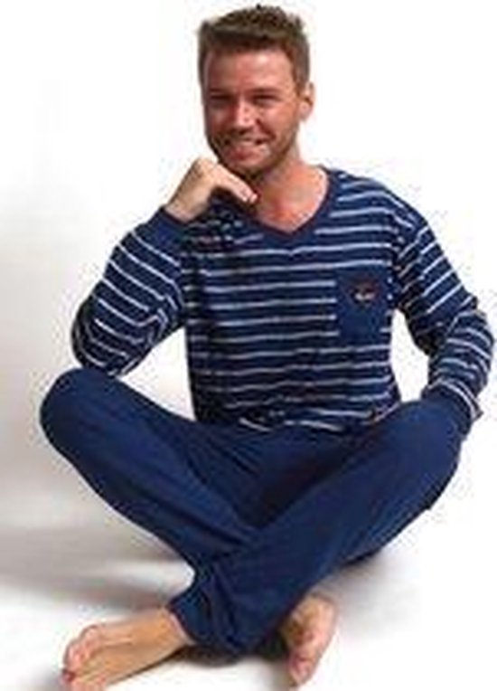 elf Onzin etnisch Heren pyjama katoen XL Outfitter | bol.com