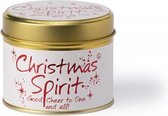 Geurkaars - Christmas Spirit - Nootmuskaat geur - Brand 35 uur lang - Goud - Kerstversiering - Kerstmis