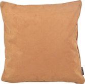 Suedine Square Camel / Bruin Kussenhoes | Polyester - Imitatie Suède | 45 x 45 cm