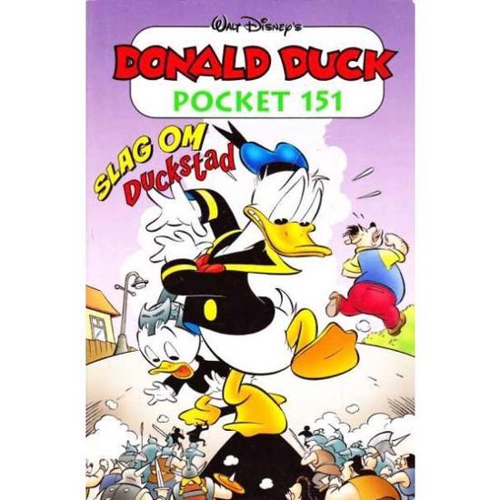Cover van het boek 'Donald Duck Pocket / 151 De slag om Duckstad' van Walt Disney Studio’s