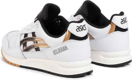 Asics - Dames Sneakers Gel-Saga - Wit - Maat 39 | bol.com