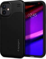 Spigen Apple iPhone 12 / 12 Pro Hoesje Hybrid NX Zwart