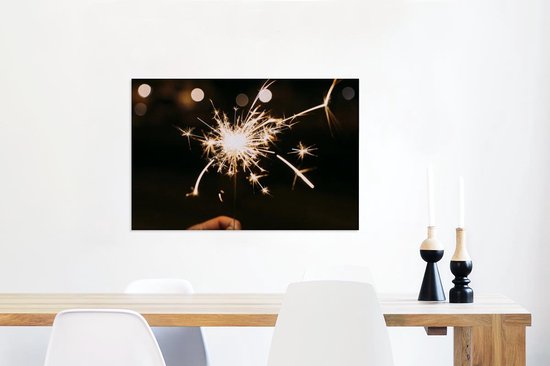 Feu D'artifice Dans Les Mains à L'extérieur Image stock - Image du