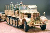 Tamiya German 18 ton Heavy Half-Track 'FAMO' & Tank Transporter Sd.Ah.116 + Ammo by Mig lijm