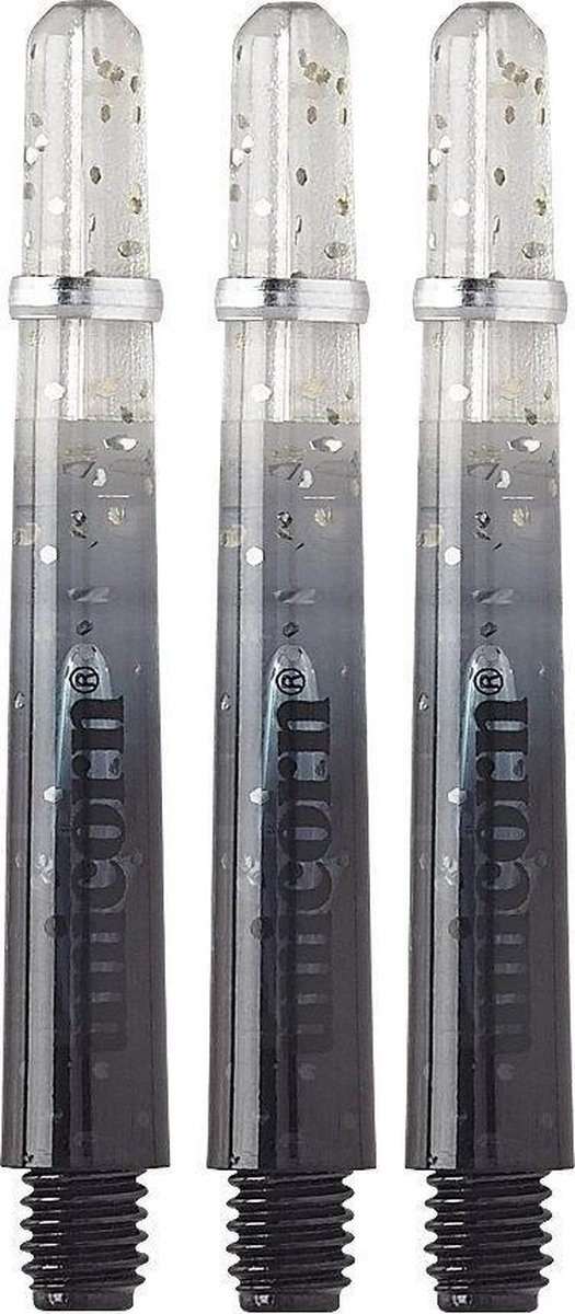 Unicorn Gripper 4 Two-Tone Black - Dart Shafts Ultra Short