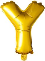 ballon letter y 16 inch 40 cm zilver goud of rosegoud