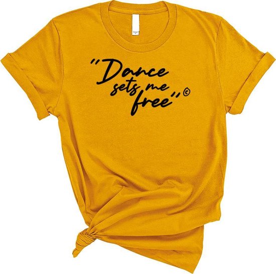 Dans Shirt Casual Sets Me Free - oker | DforDance dancewear | bol.com
