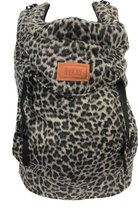 ByKay - Draagzak - Click Carrier Classic - Furry Leopard - Grey