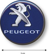 Koelkastmagneet - Magneet - Peugeot - Auto - Ideaal voor koelkast of andere metalen oppervlakken