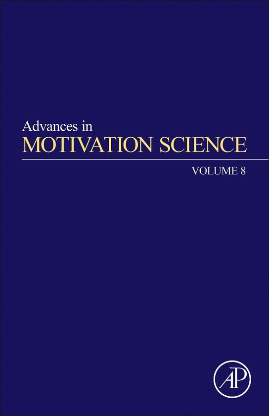 Advances in Motivation Science 8 - Advances in Motivation Sc ... - cover