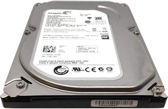 Seagate Desktop HDD - ST500DM002 - HDD - SATA-600 - 500GB - 3.5 van Seagate — afbeelding 4