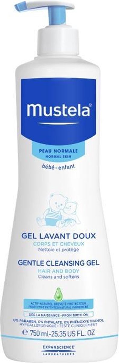 Mustela bebe gel lavant doux 750ml: