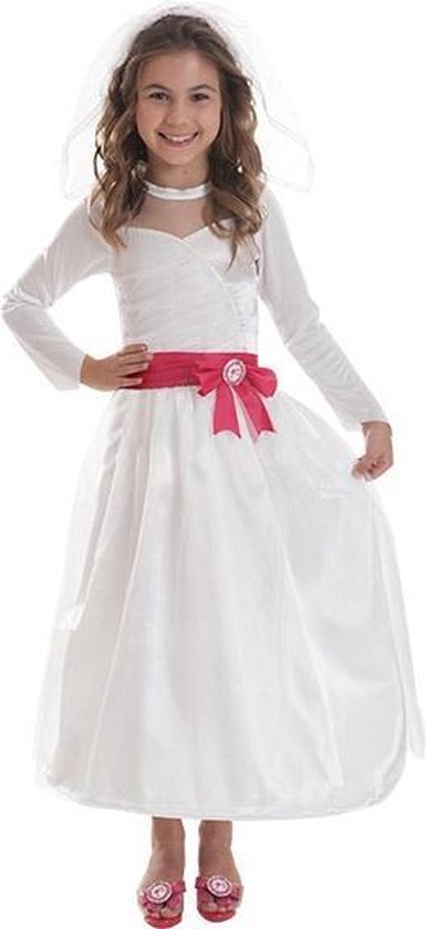 Bruid pakje van Barbie� voor meisjes  - Verkleedkleding - 98/104