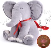 White Noise Machine - Baby Slaaphulp - Knuffel - Verlicht en geluiden