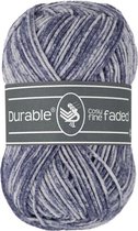 Durable Cosy fine faded Navy (321) - acryl en katoen garen tie-dye - 1 bol van 50 gram