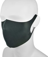 Mondmasker Gezichtsmasker -  Scuba - Zwart - 3 Stuks