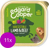 Edgard & Cooper Adult - Lam & Rund - 11 x 150 g kuipjes
