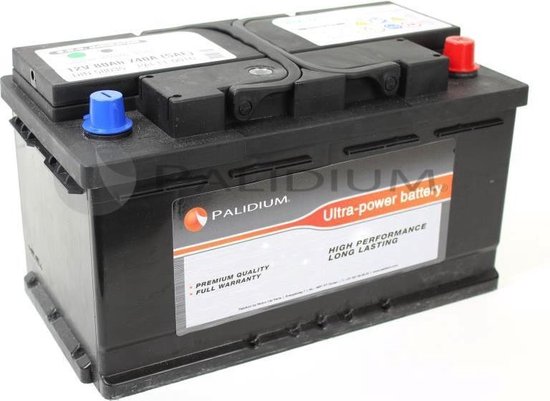 Batterie de voiture Palidium Battery 12V 80Ah