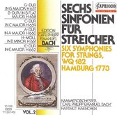 Six Symphonies For Strings And Continuo