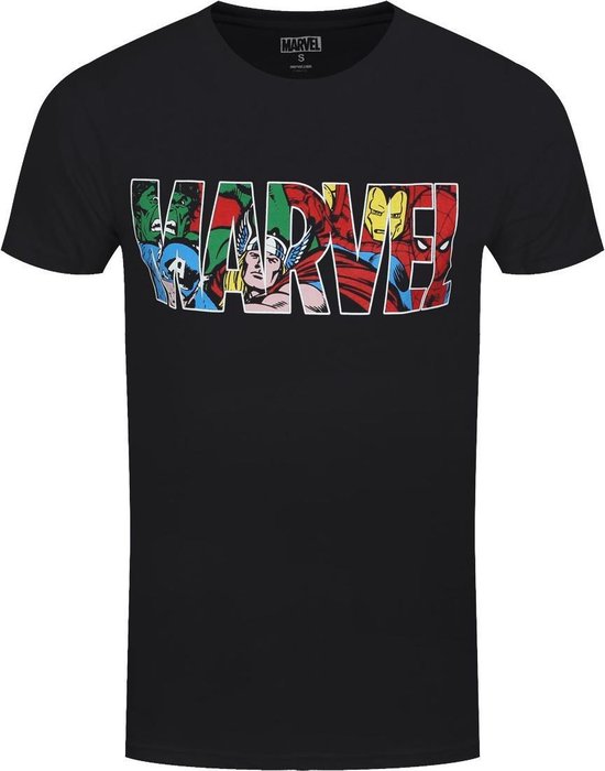 Marvel Comics Boys Logo Character Infill Sweatshirt 