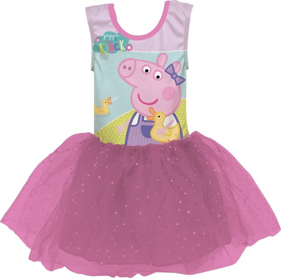 Nickelodeon Jurk Peppa Pig Meisjes Textiel Roze One-size Maat Jaar bol.com