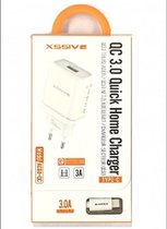 Snellader Quickcharge 3.0 met type c kabel