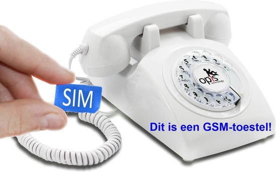 Téléphone Fixe Avec Carte Sim - Technologie Gsm - Noir