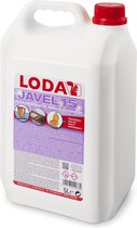 LODA Javel 15% Voor Meer Hygiëne In Huis - Ontvlekt - Bleekt - 5Liter