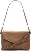 Chabo Bags - Susy Studs Medium - Handtas - Crossbody -  Leer - Olijf / Sand