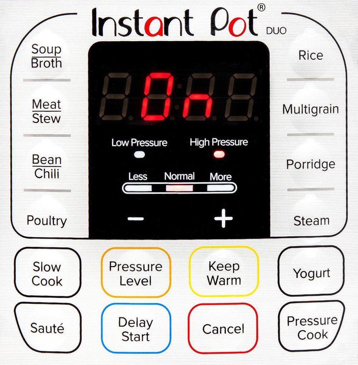Afbeelding 3 van Instant Pot Duo 7,6L Multicooker - 7-in-1 - snelkookpan, sauteerpan, stomer, slowcooker, rijstkoker, voedselwarmer en yoghurtmaker