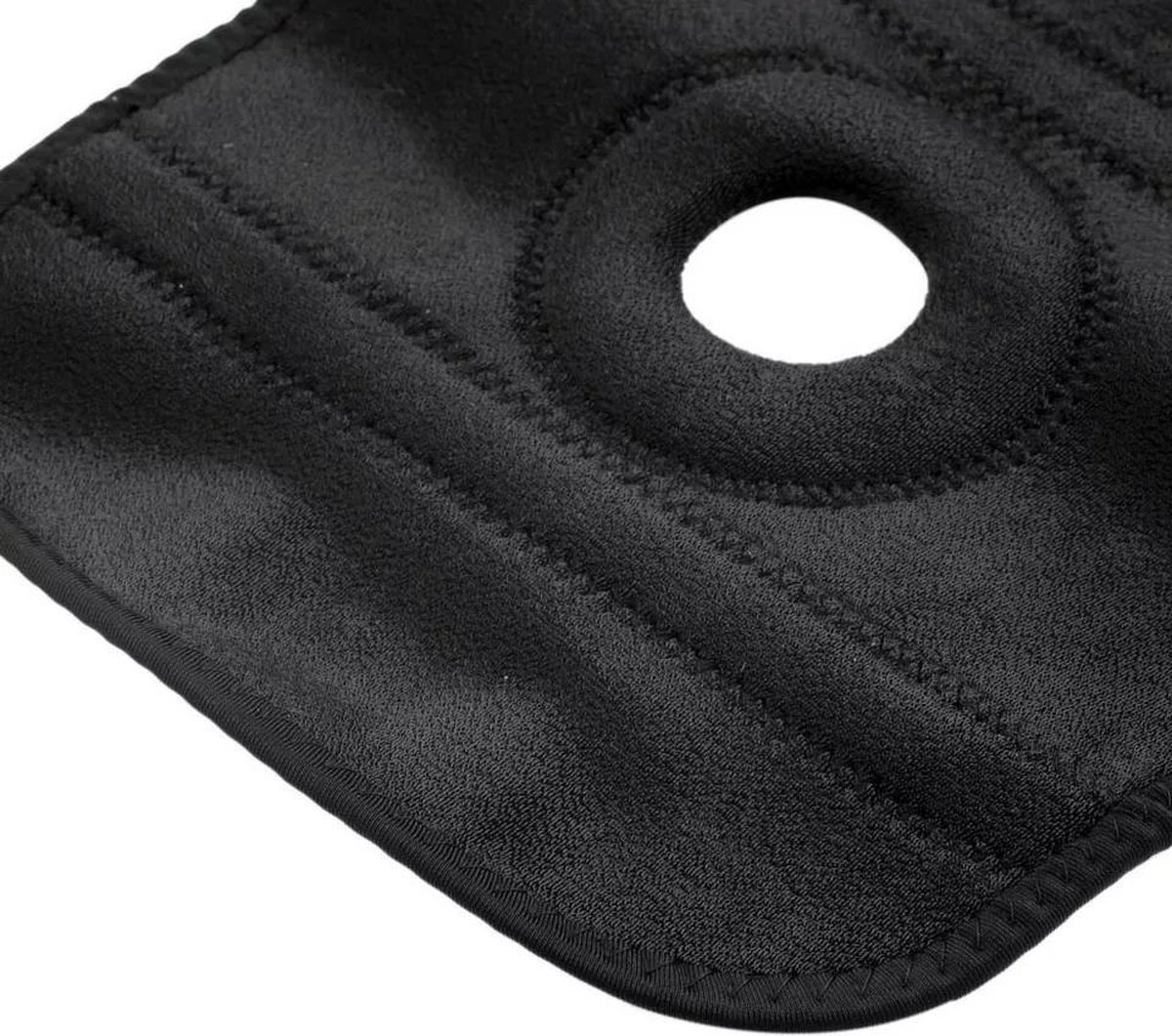 LOUZIR Knie Brace Ondersteuning - Verstelbare Kneepad Met Open Patella Brace - Neopreen - Outdoor Knie Protector - Knie bescherming — afbeelding 2