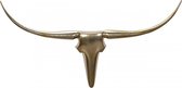Pippa Design wanddecoratie aluminium gewei - goud