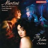 Martinu: Piano Trios no 2 & 3, etc / Bekova Sisters